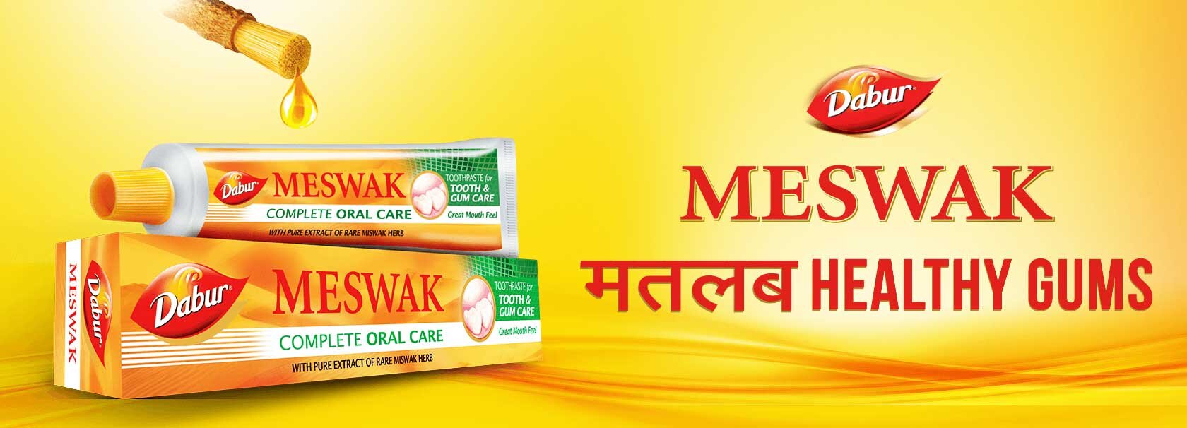 Dabur Meswak Complete Oral Care Herbal Toothpaste